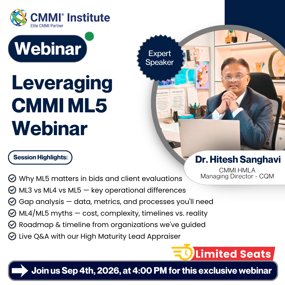 CMMI ML5 Webinar